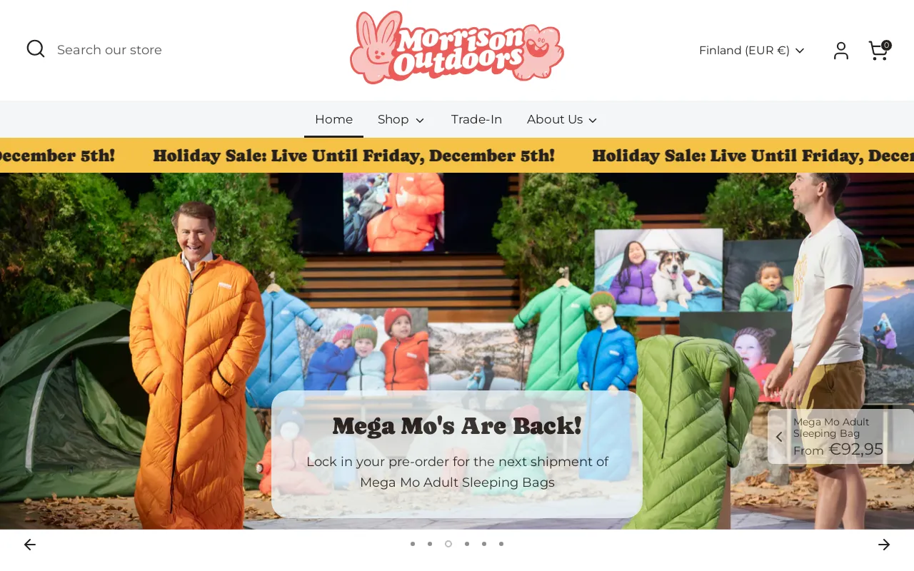 Morrison Outdoors screenshot