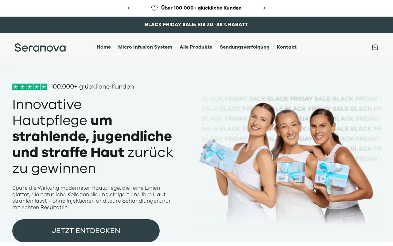 Seranova DACH screenshot