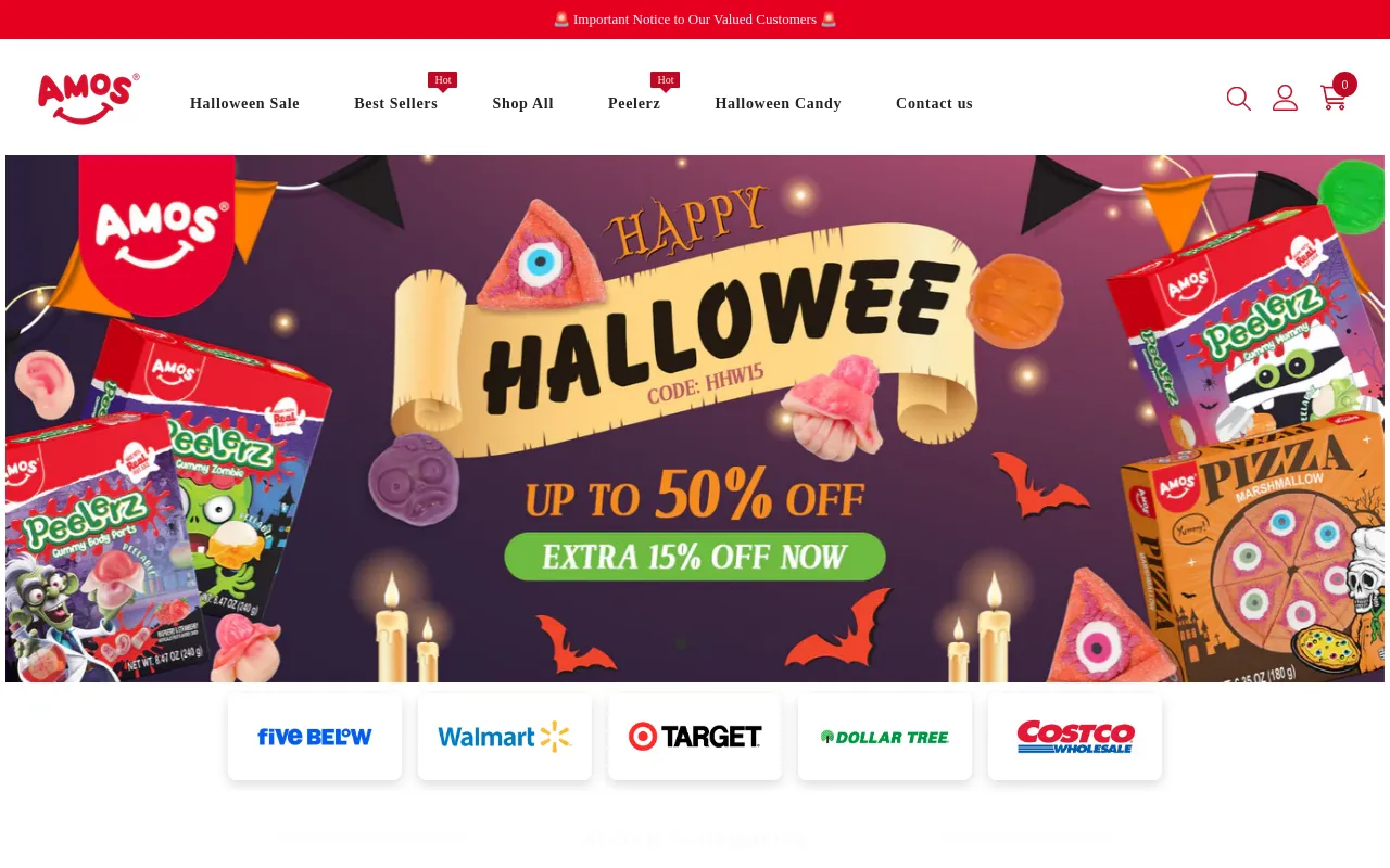 Amos Sweets screenshot