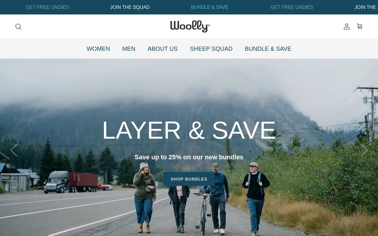 Woolly Clothing Co screenshot