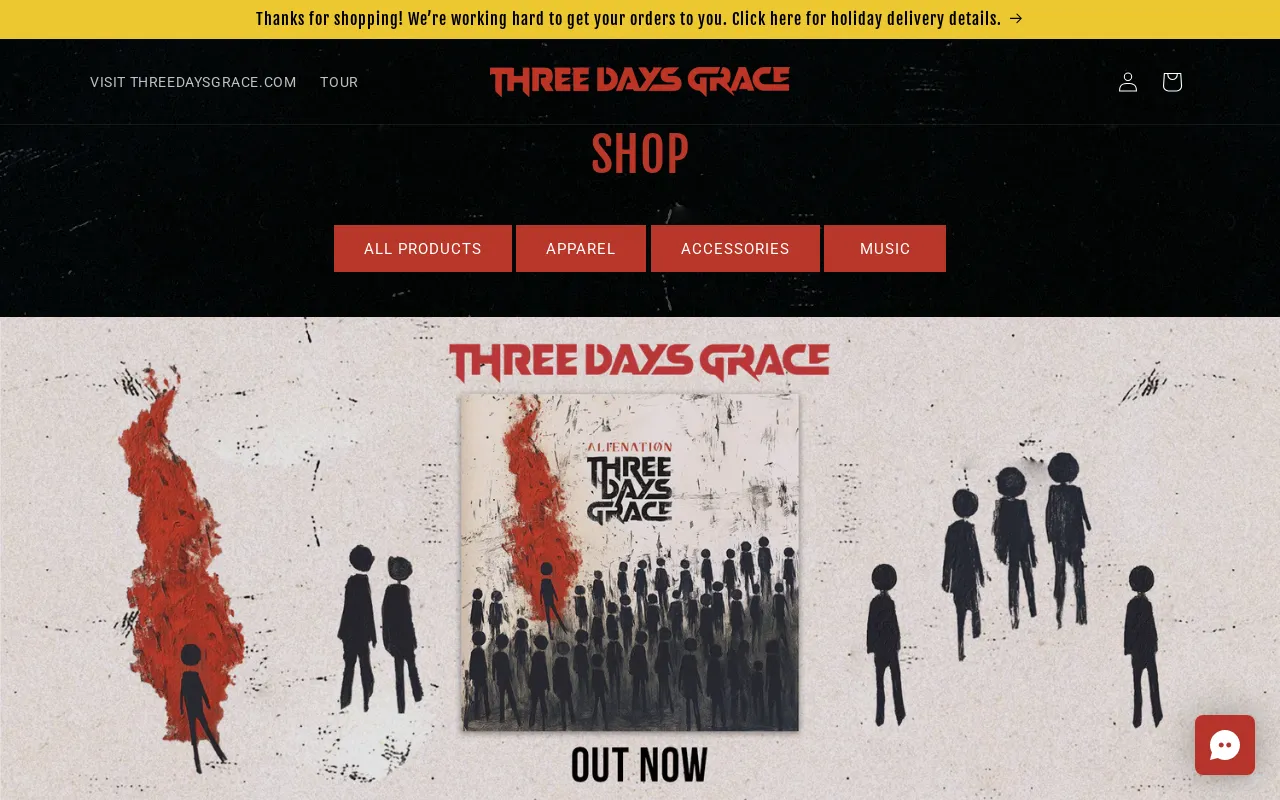 Three Days Grace screenshot