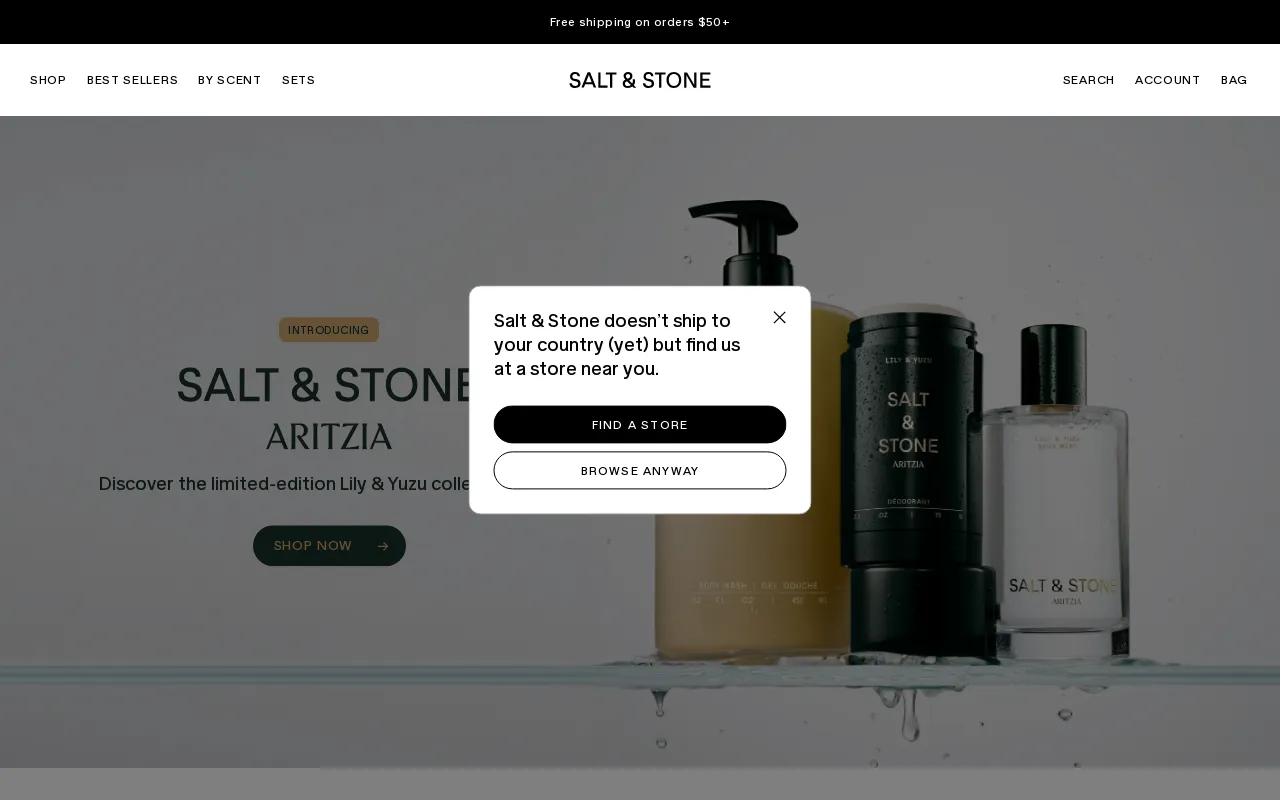 SALT & STONE screenshot