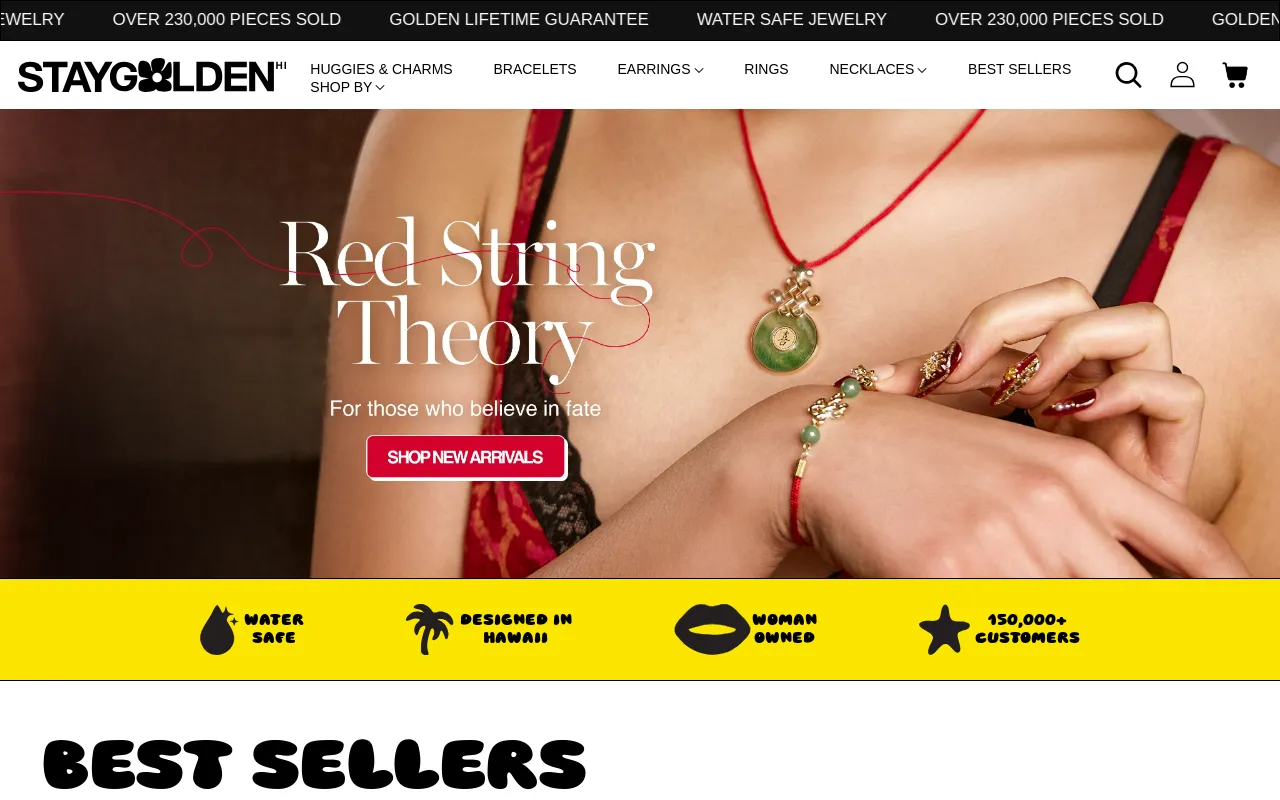 Stay Golden HI Jewelry screenshot