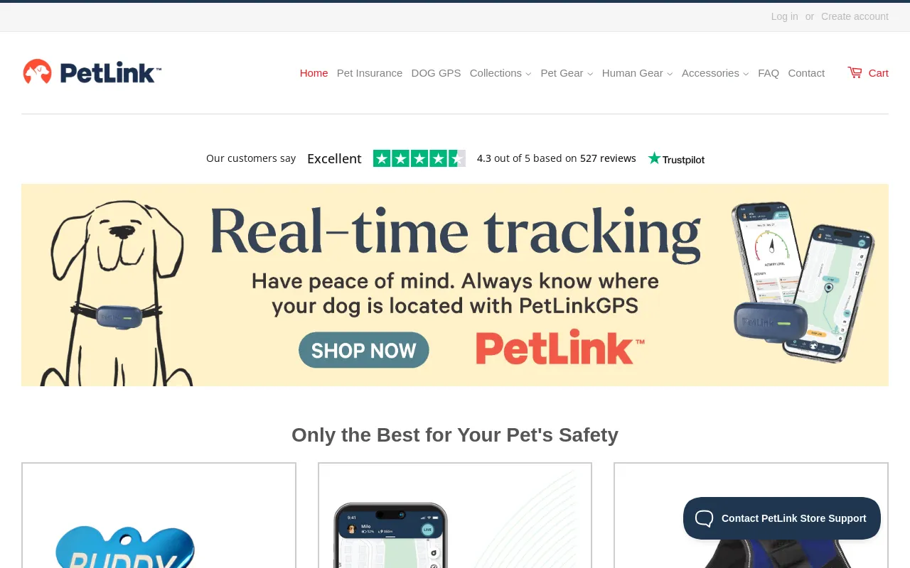 store.petlink.net screenshot