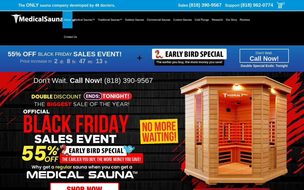 Medical Saunas screenshot