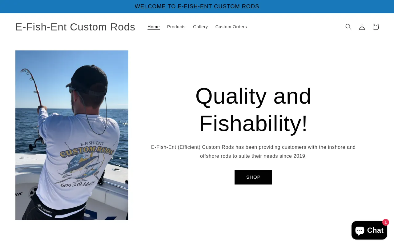 E-Fish-Ent Custom Rods screenshot