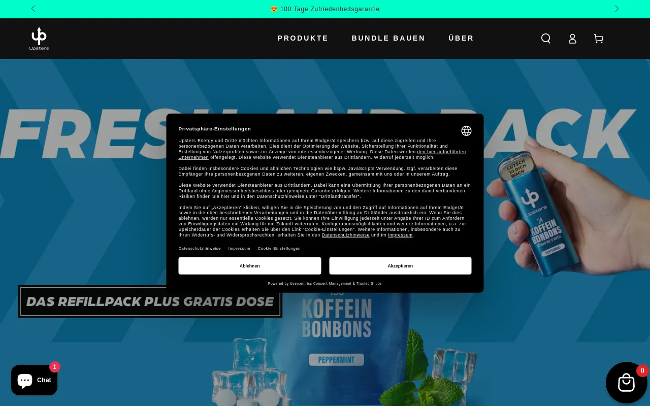 Upsters Energy® screenshot