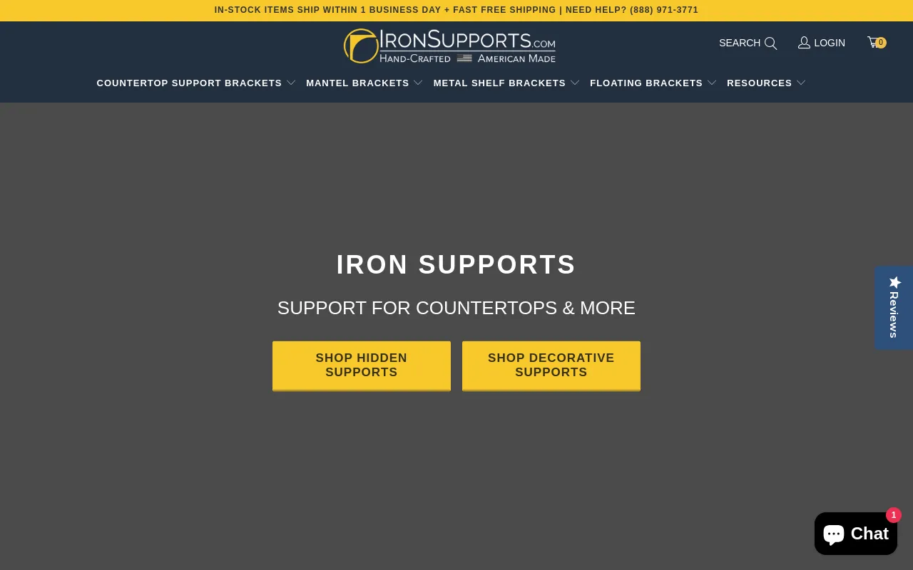 Iron Supports screenshot