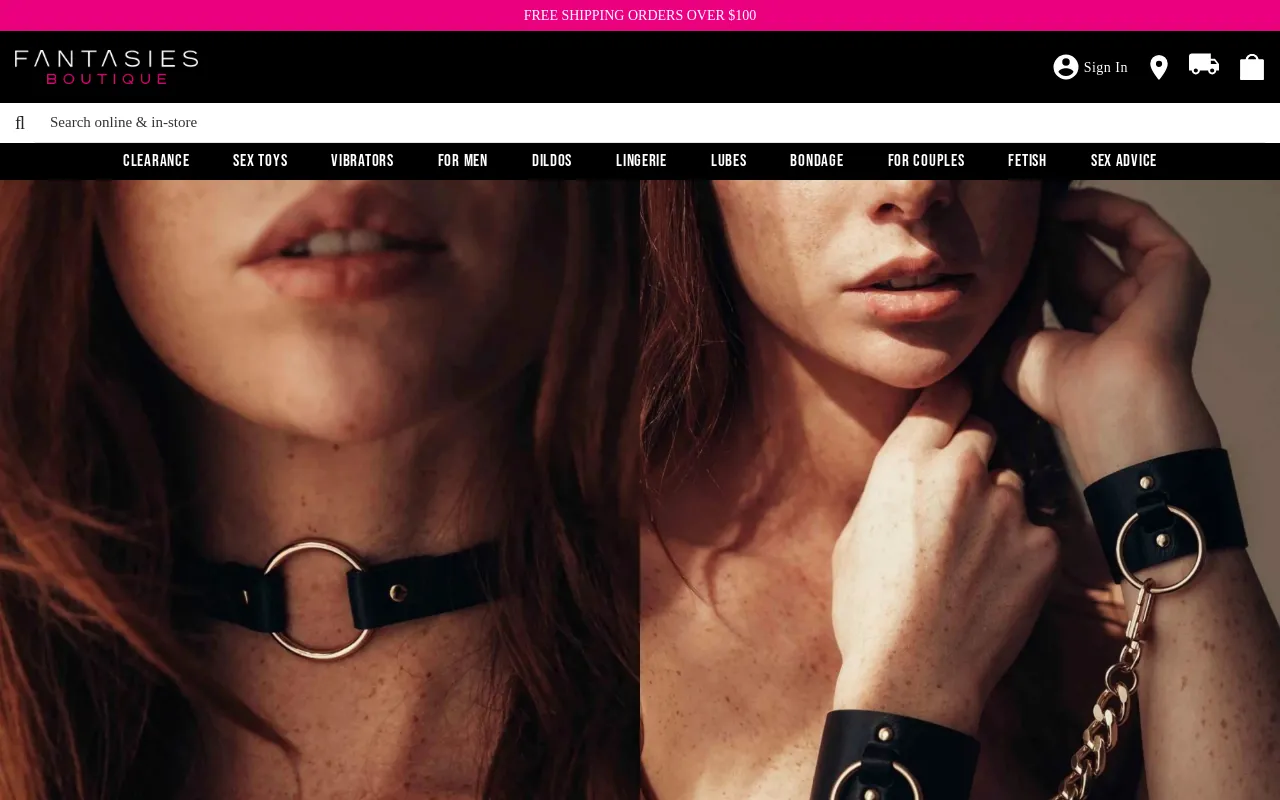 Fantasies Boutique screenshot
