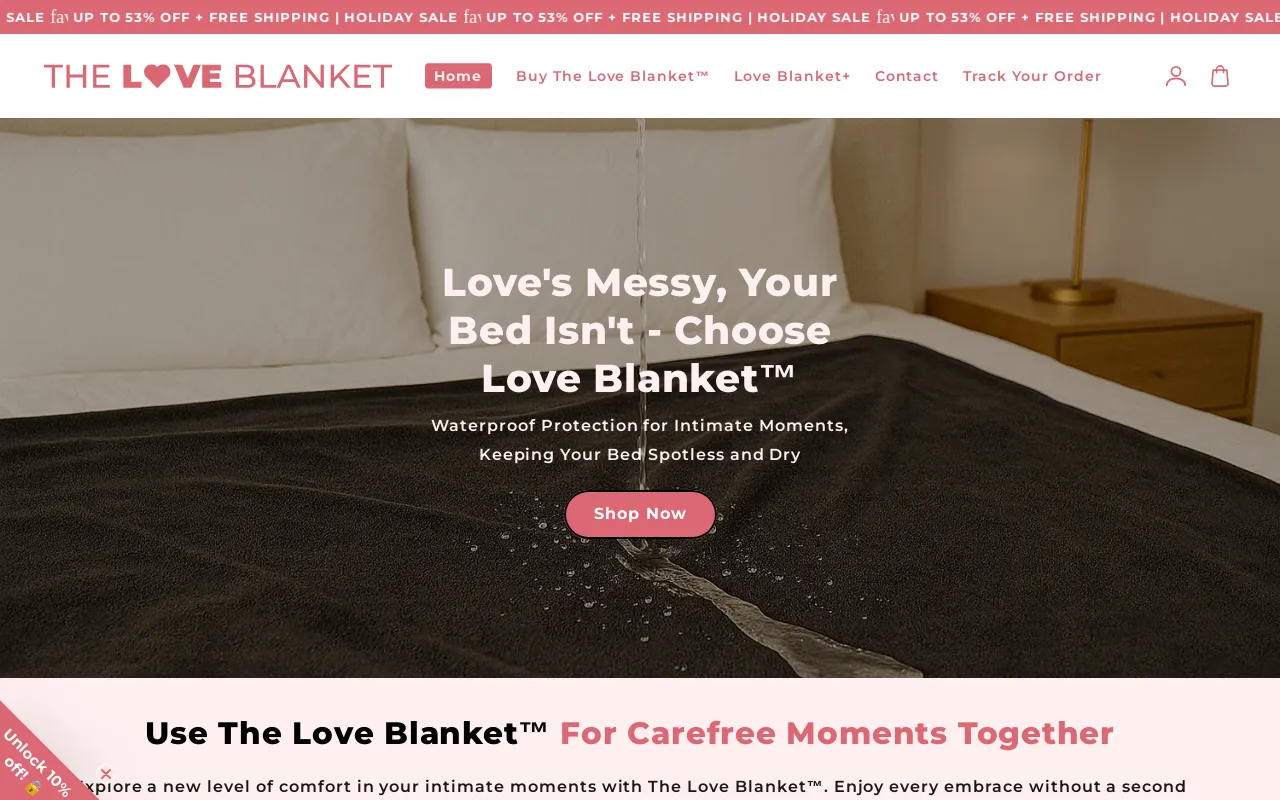The Love Blanket screenshot