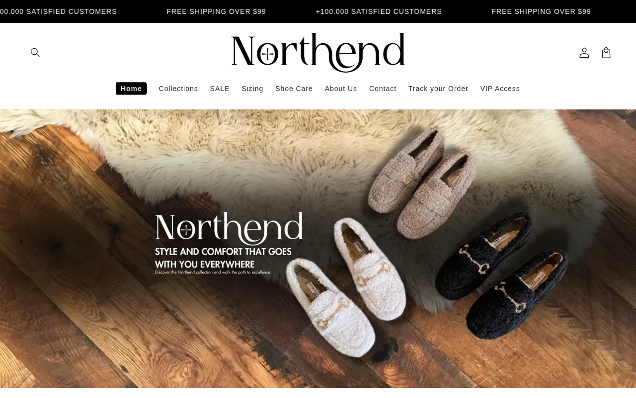 Northend Shop screenshot