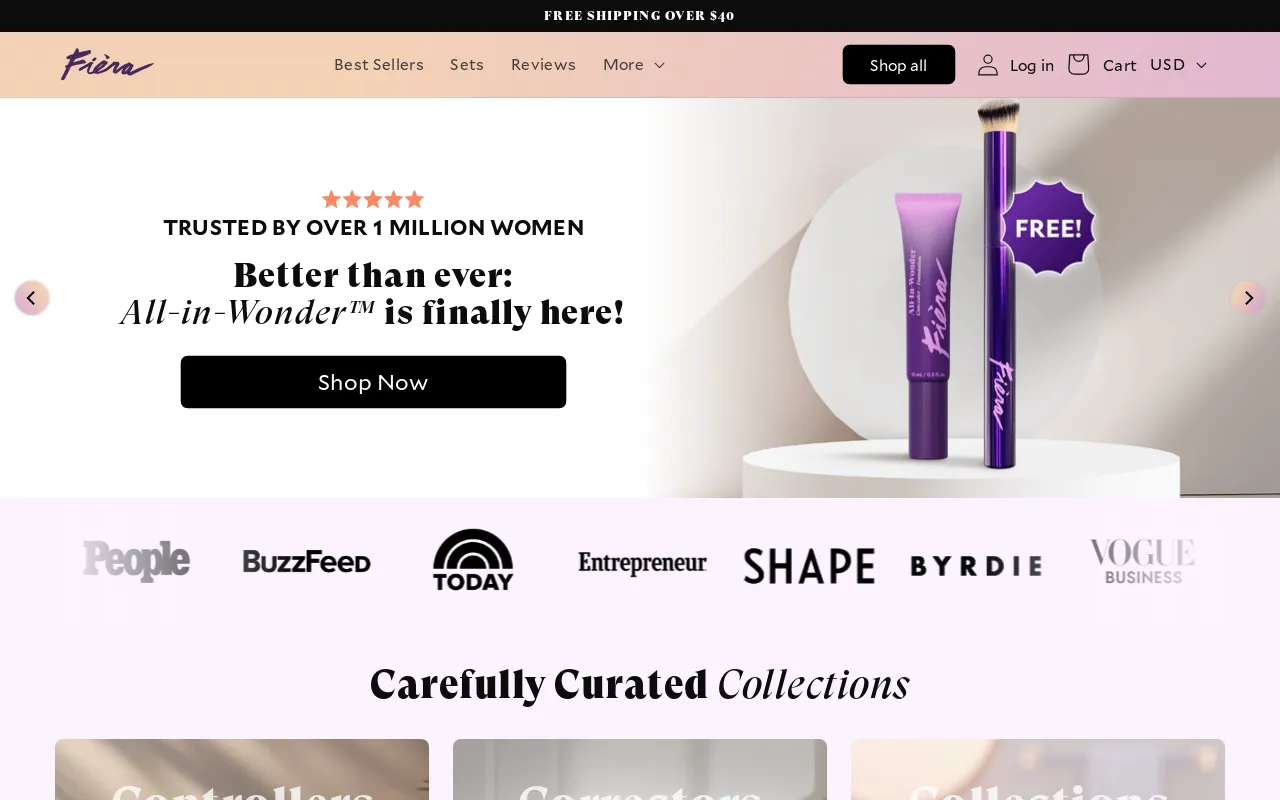 Fièra Cosmetics screenshot