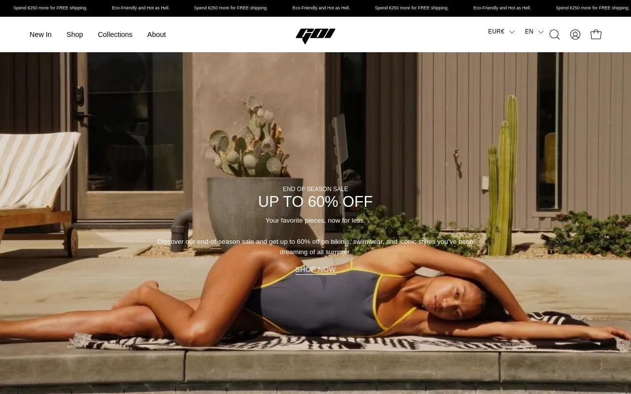GOI Swimwear screenshot