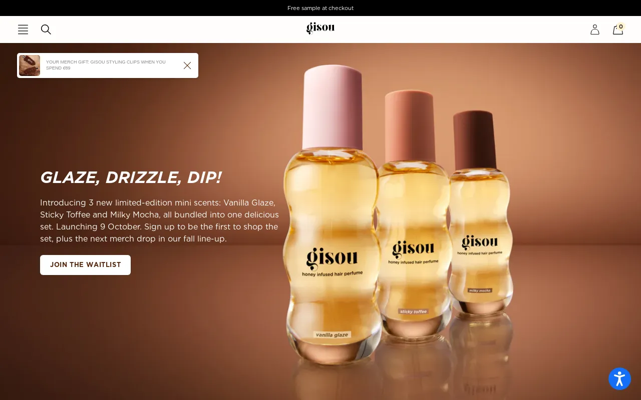 Gisou EU screenshot