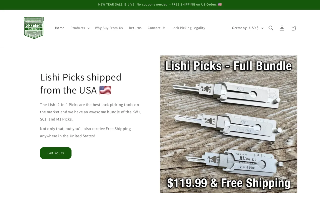 Pocket Tool Warehouse screenshot