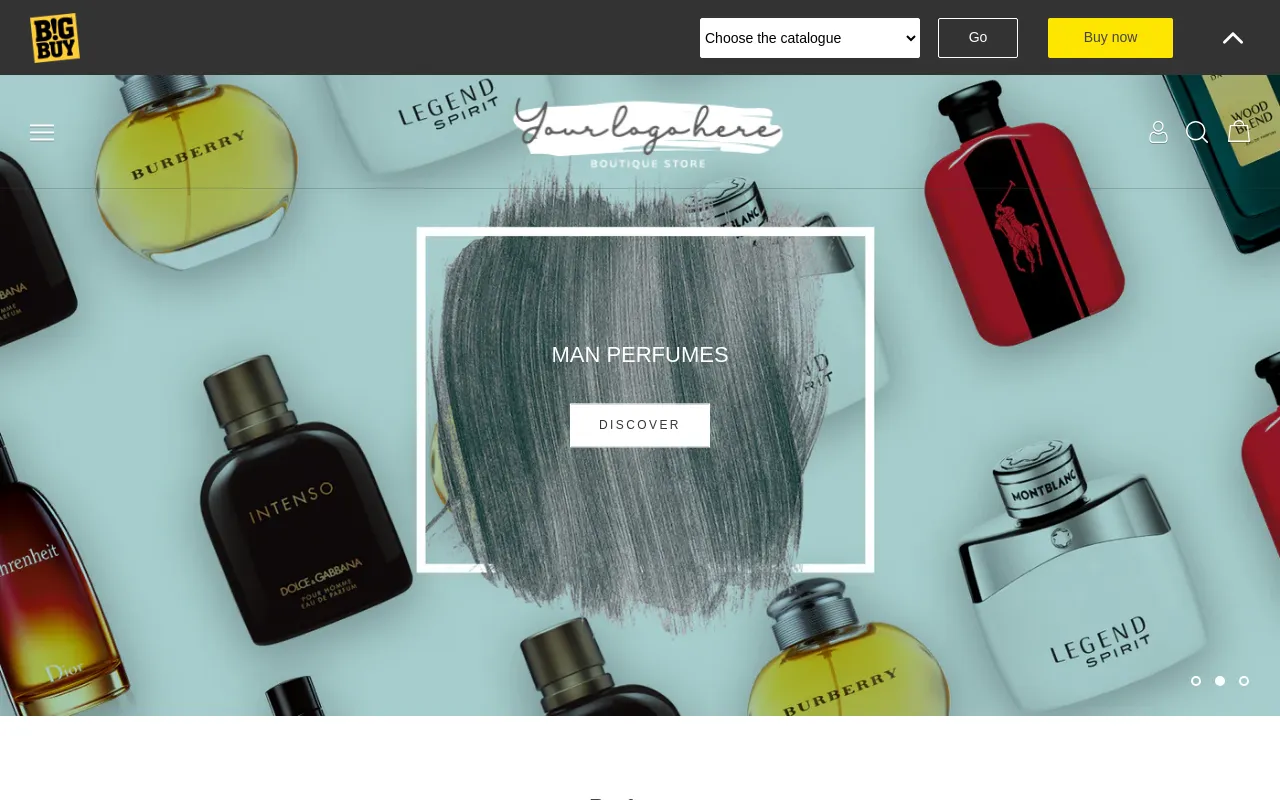 BigBuy Perfumes screenshot