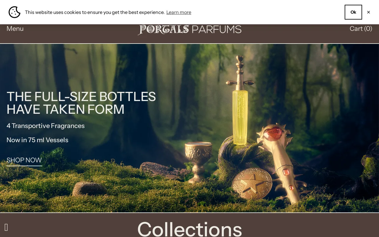 Portals Parfums screenshot