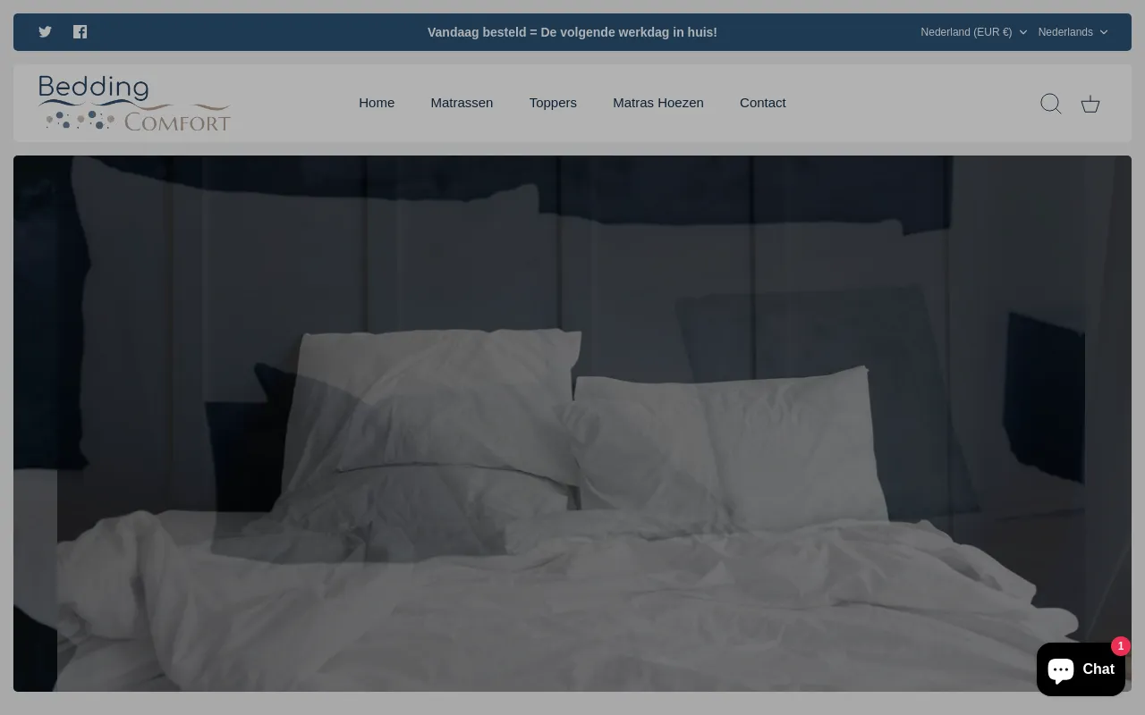 beddingcomfort screenshot