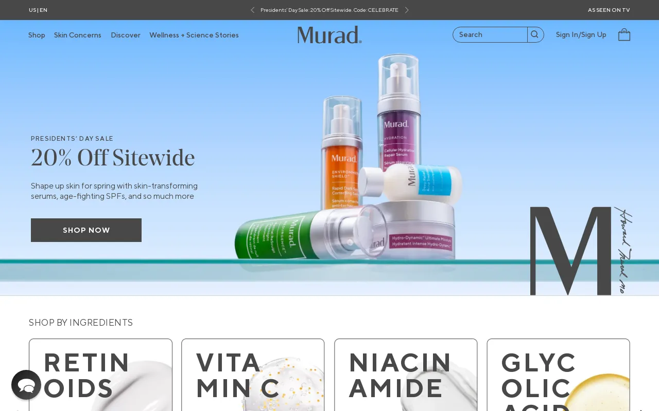 Murad Skincare screenshot