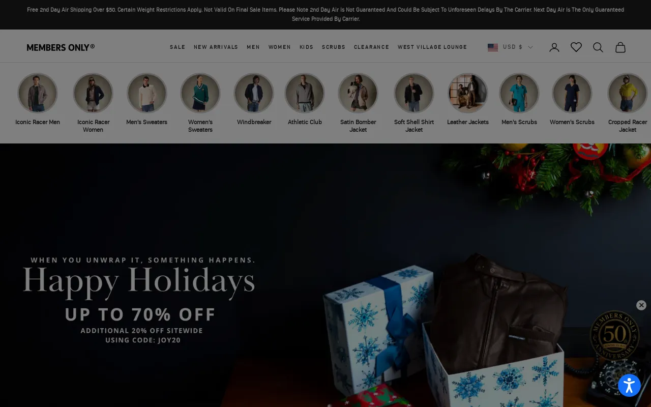 Members Only® screenshot