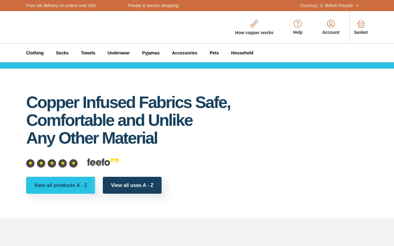 CopperClothing screenshot