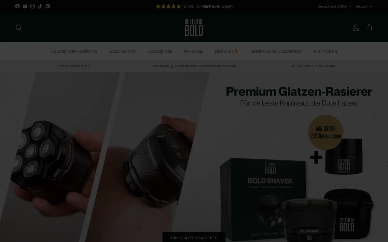 BETTER BE BOLD® screenshot