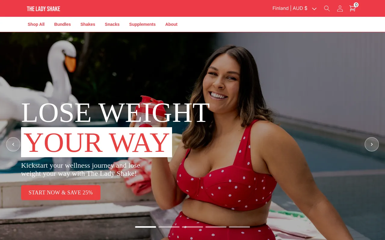 The Lady Shake screenshot