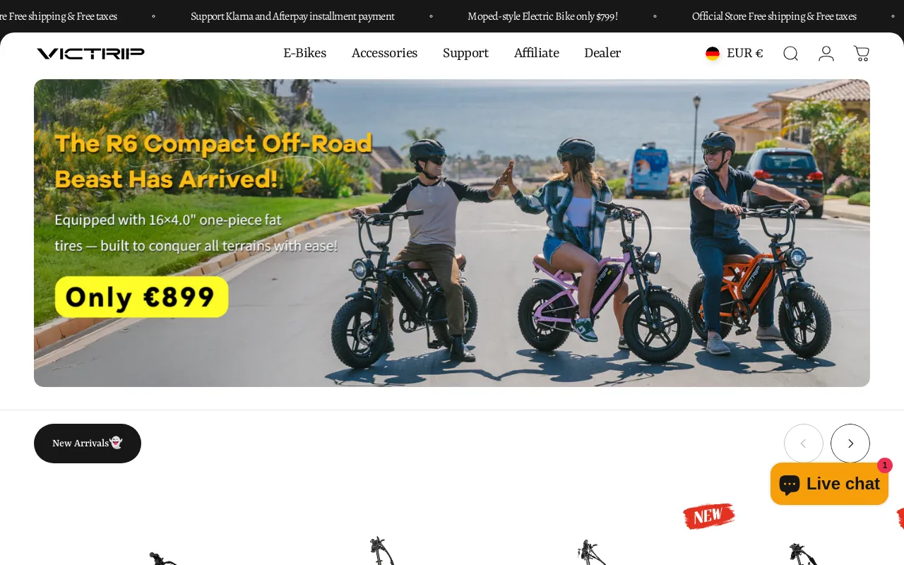 VICTRIP EBIKE screenshot