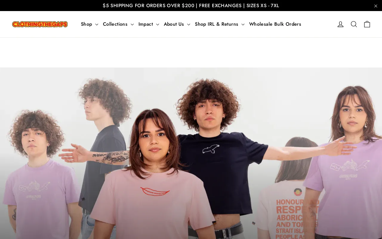 Clothing The Gaps screenshot