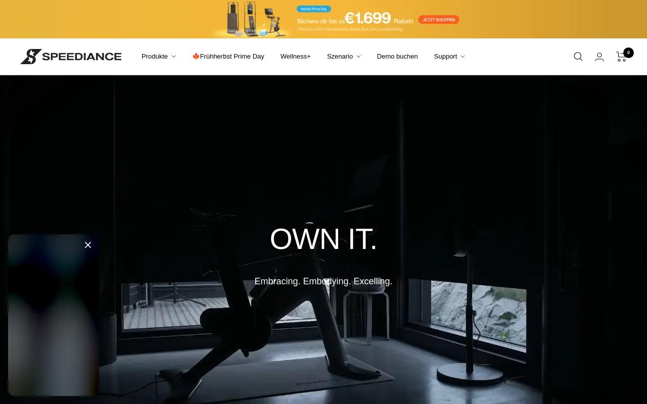 Speediance Europe screenshot
