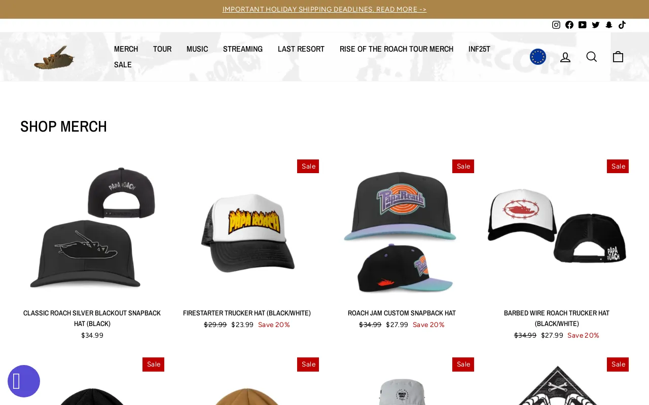 Papa Roach screenshot