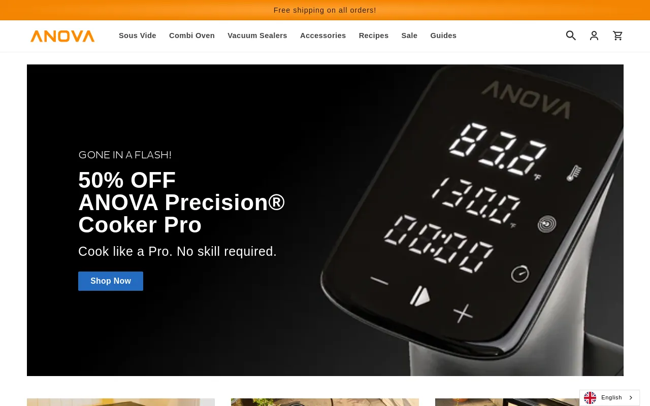 Anova Culinary screenshot
