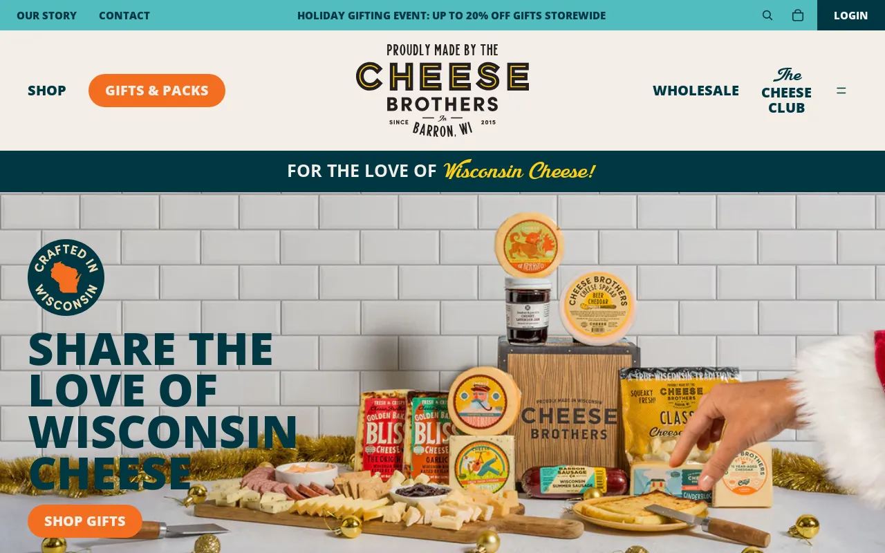 Cheese Brothers, Inc. screenshot