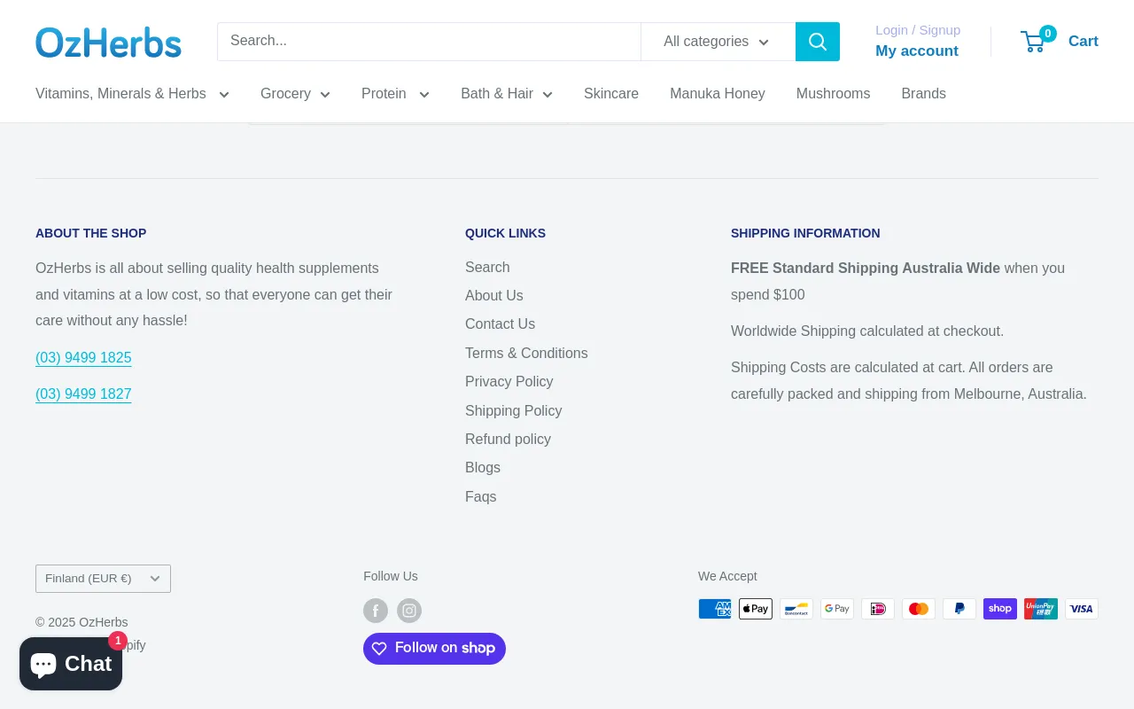 OzHerbs screenshot