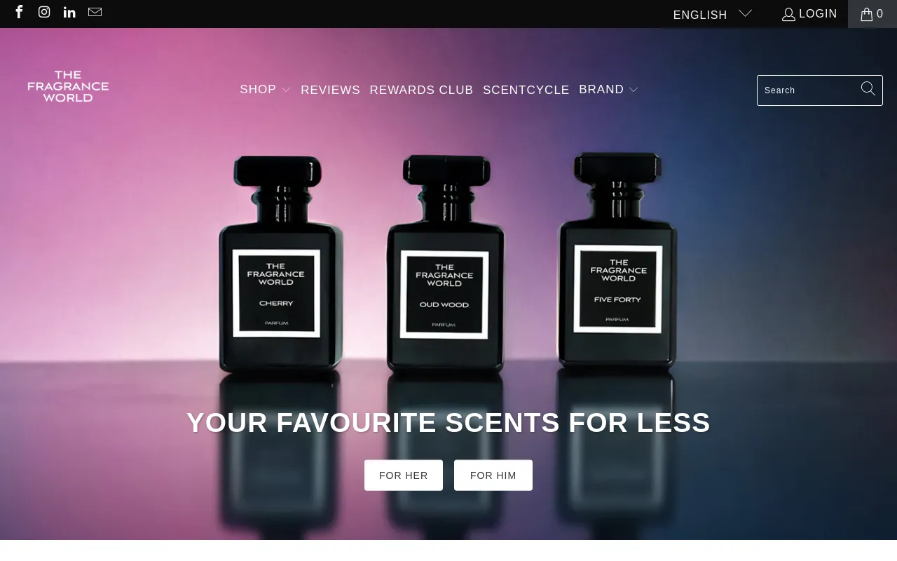 The Fragrance World screenshot