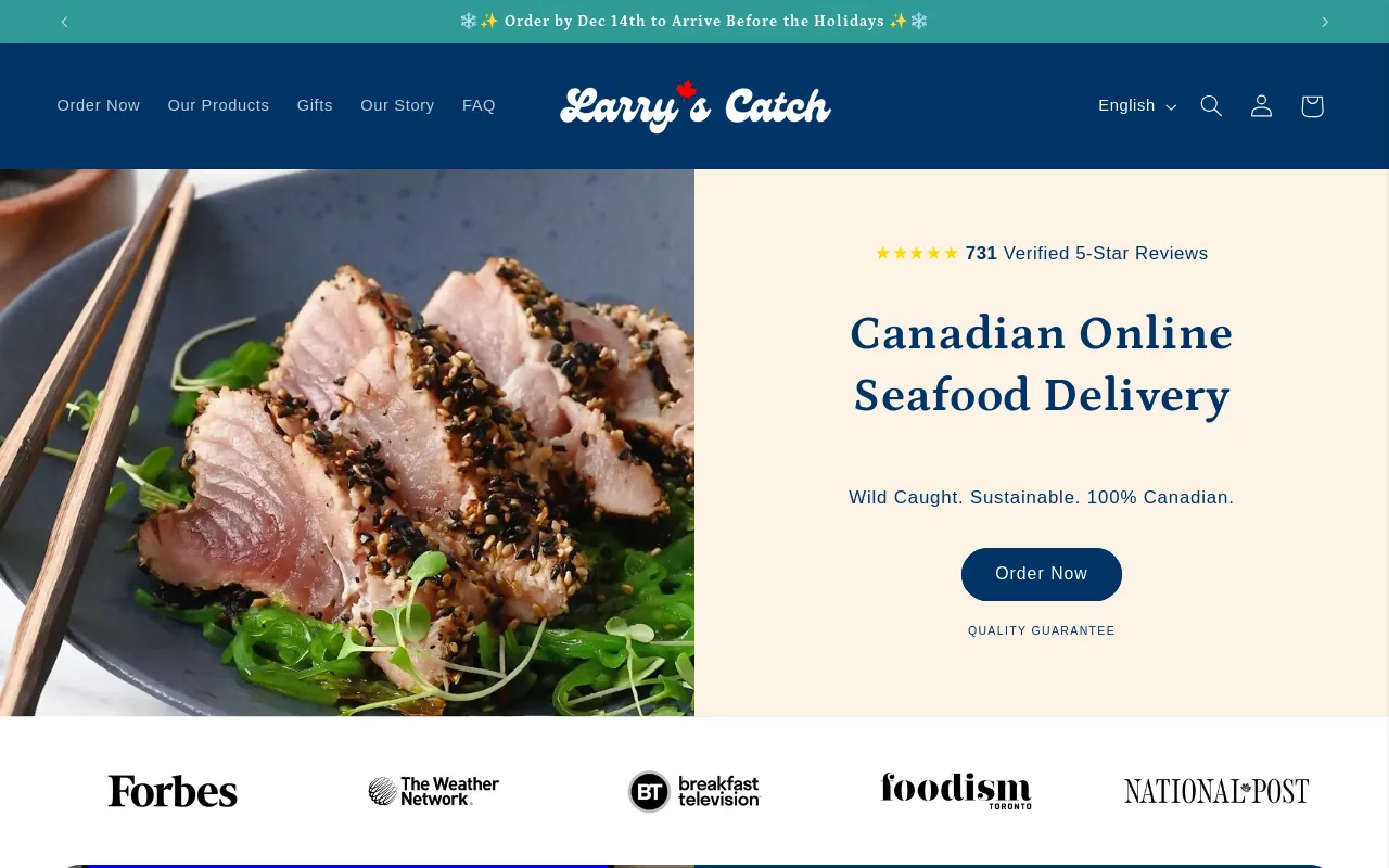 Larry's Catch screenshot