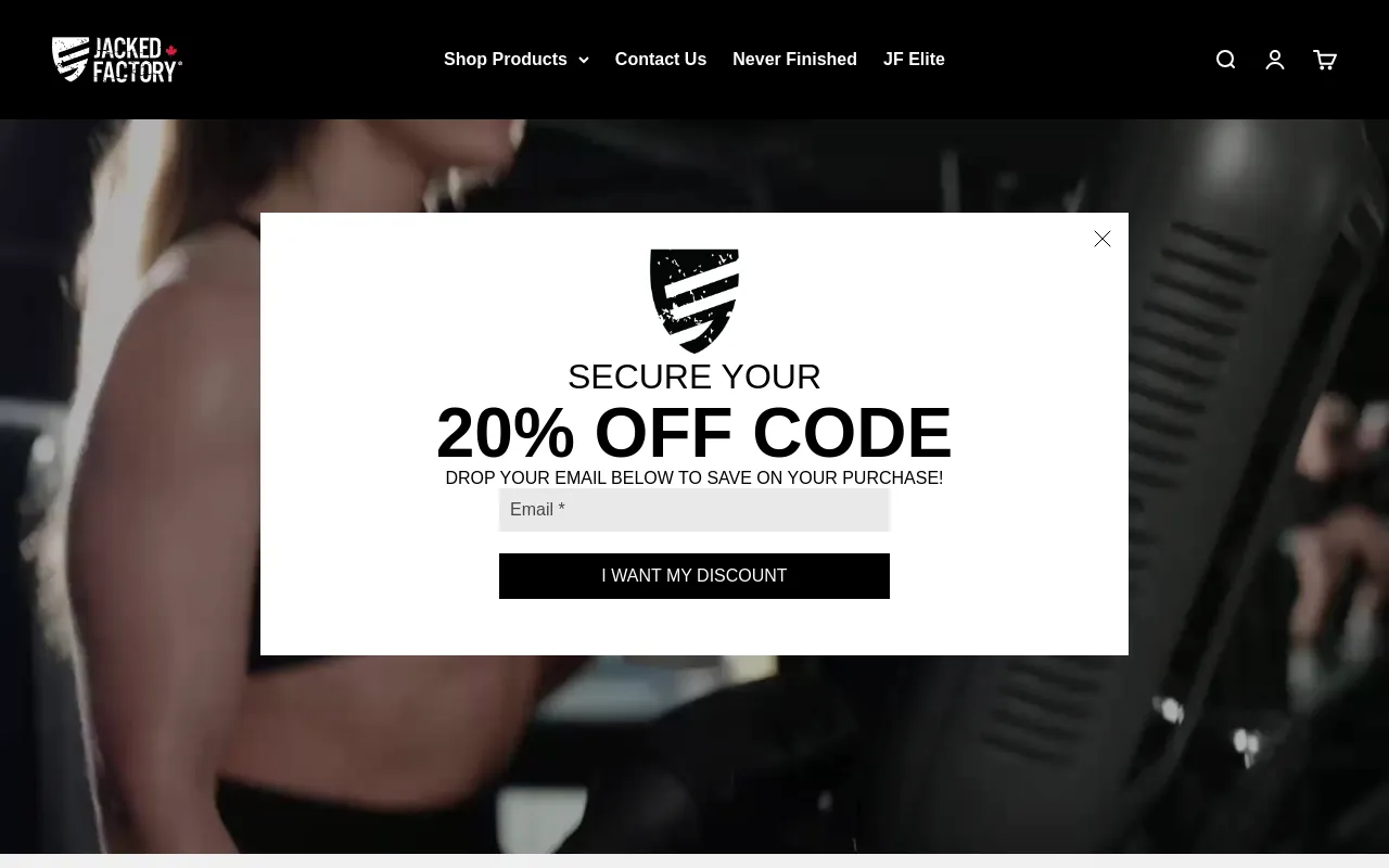 Jacked Factory Canada screenshot