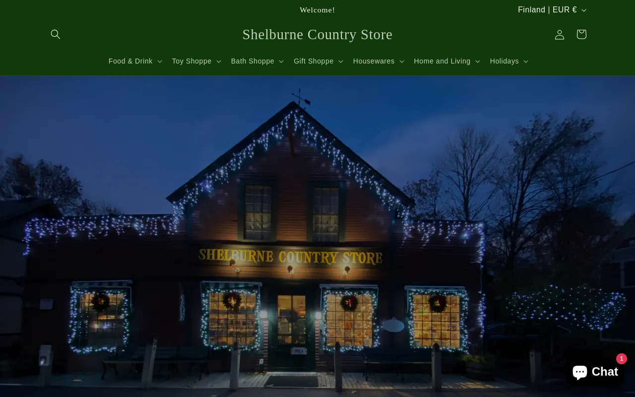 Shelburne Country Store screenshot