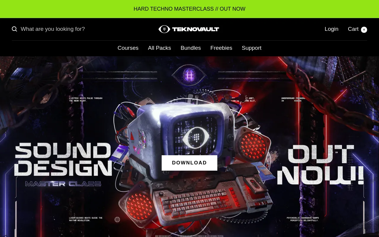 TEKNOVAULT screenshot