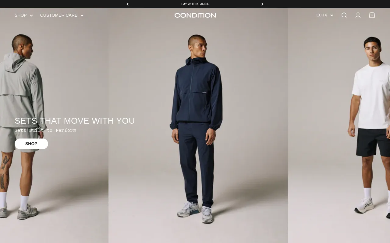 CONDITION screenshot