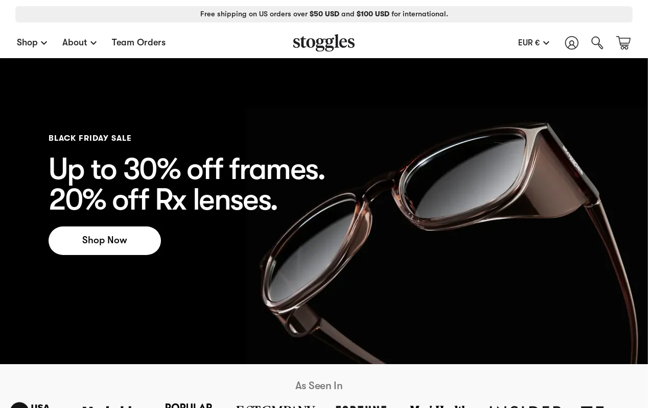 Stoggles, Inc. screenshot