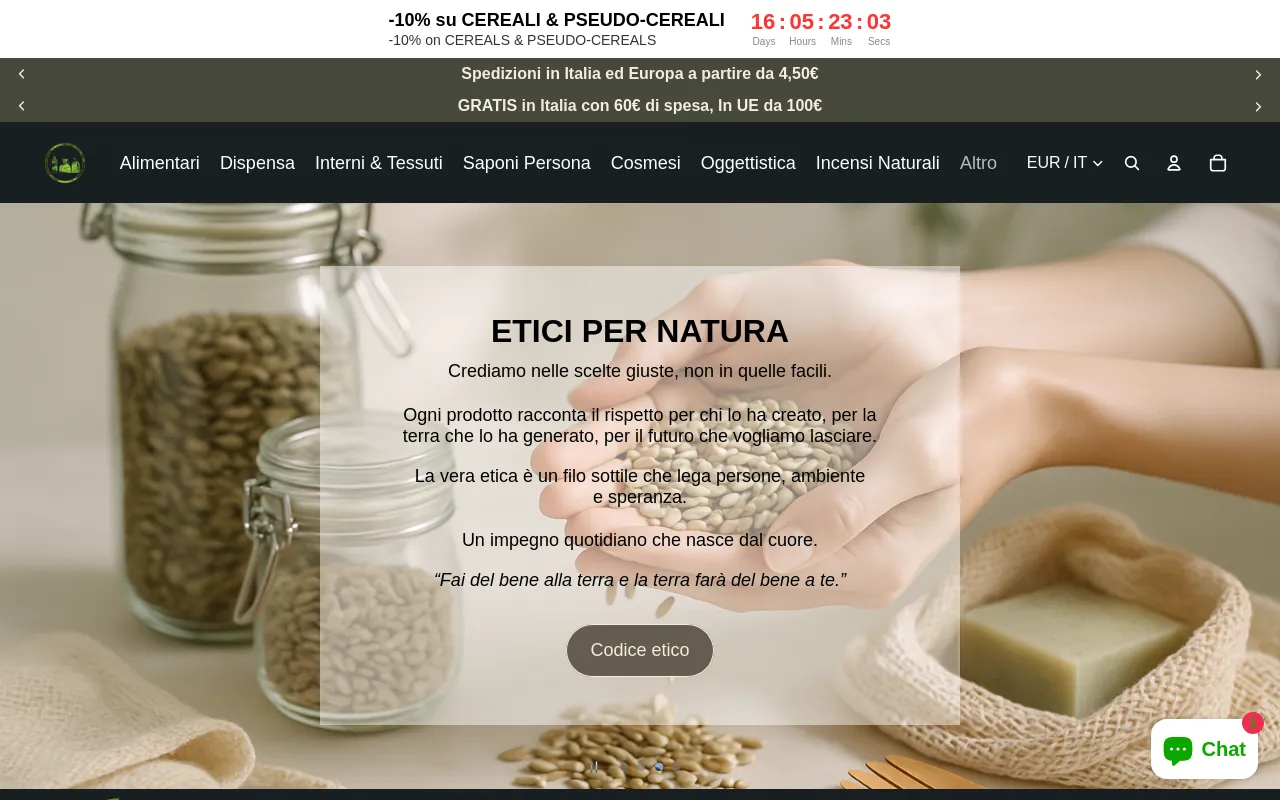 PUNTO SFUSO social store screenshot