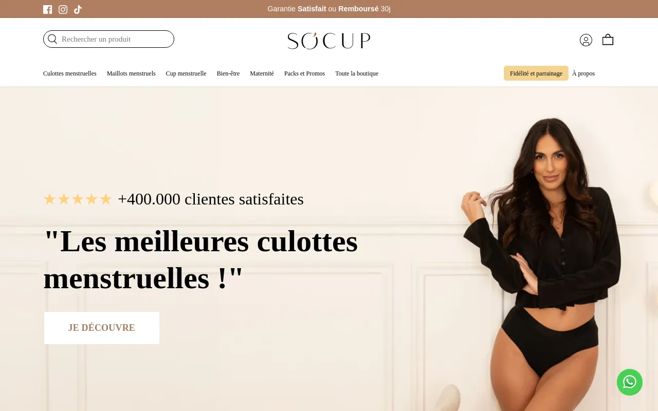 socup.fr screenshot
