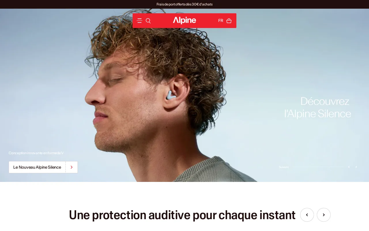 Alpine Hearing Protection screenshot