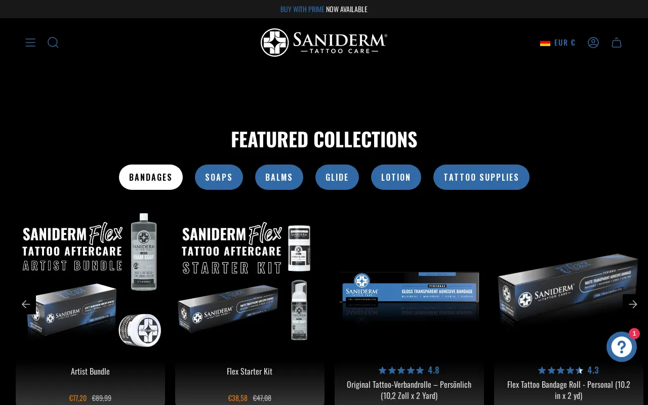 Saniderm Tattoo Aftercare screenshot