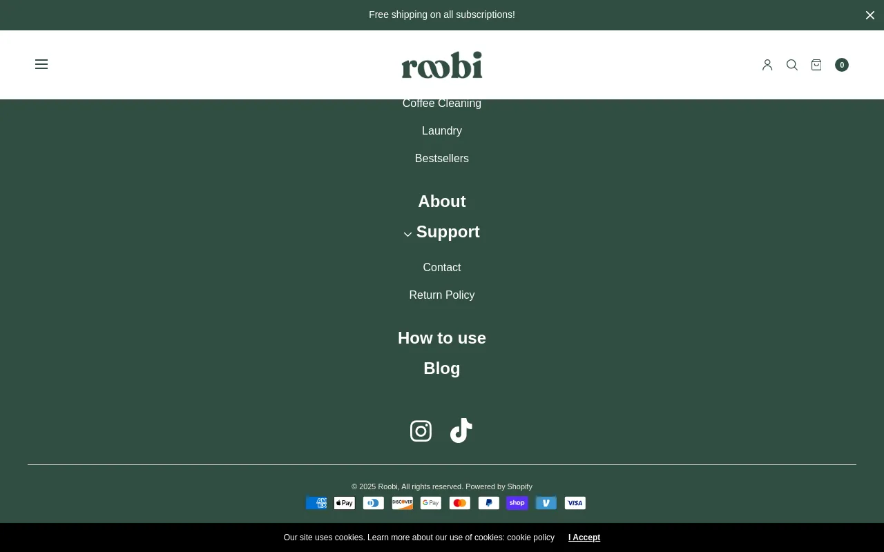 Roobi screenshot
