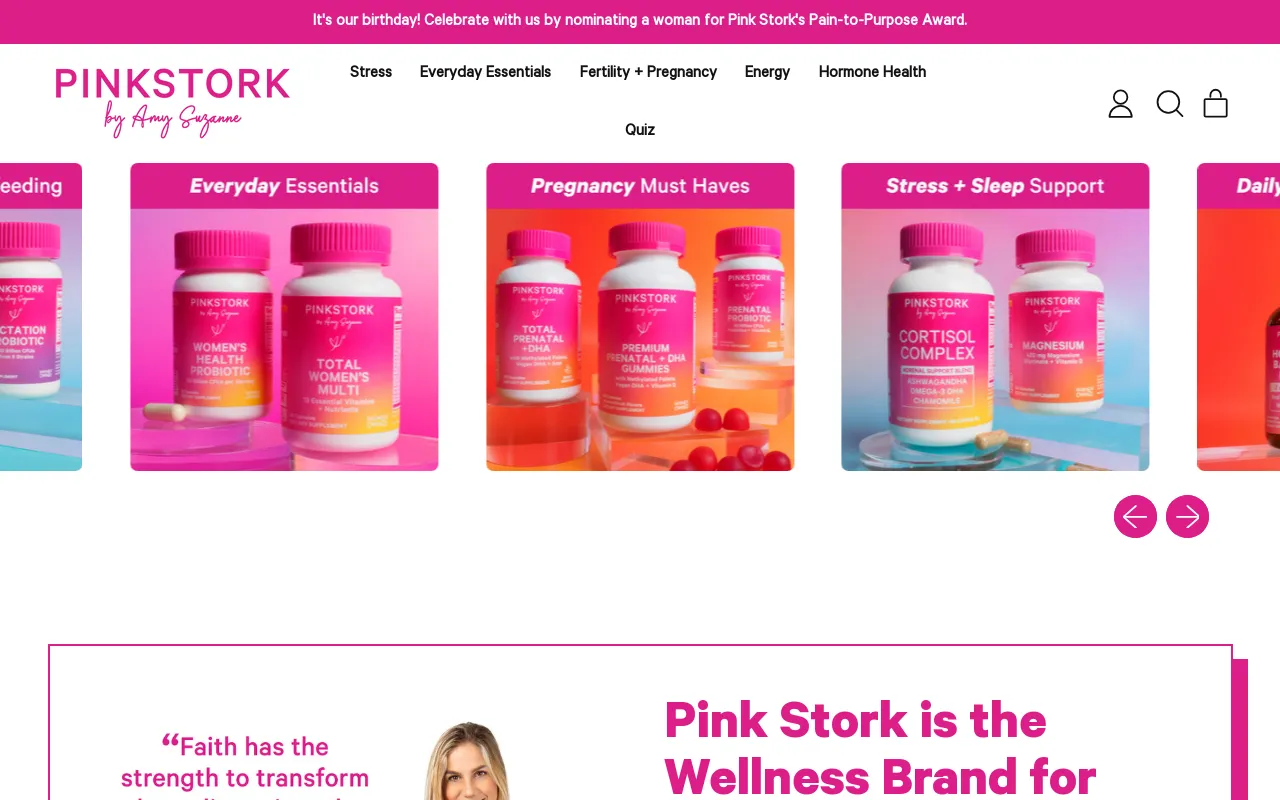 Pink Stork screenshot