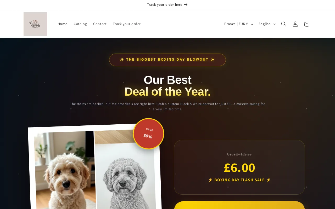 The Family Portrait Companys screenshot