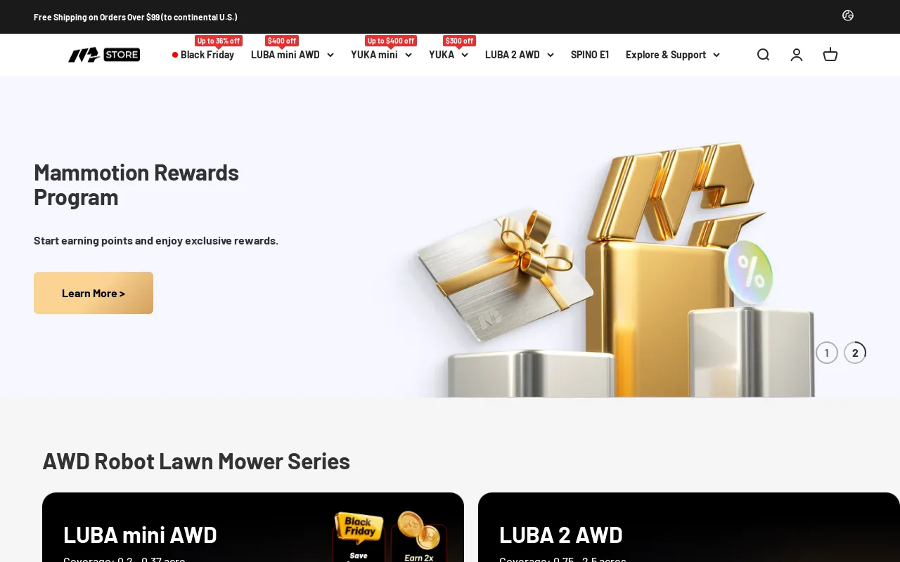 Mammotion US screenshot