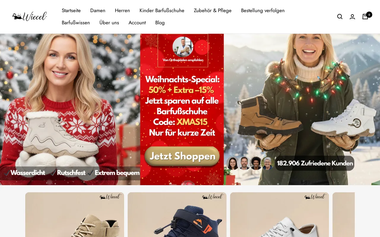 wiecel.com screenshot